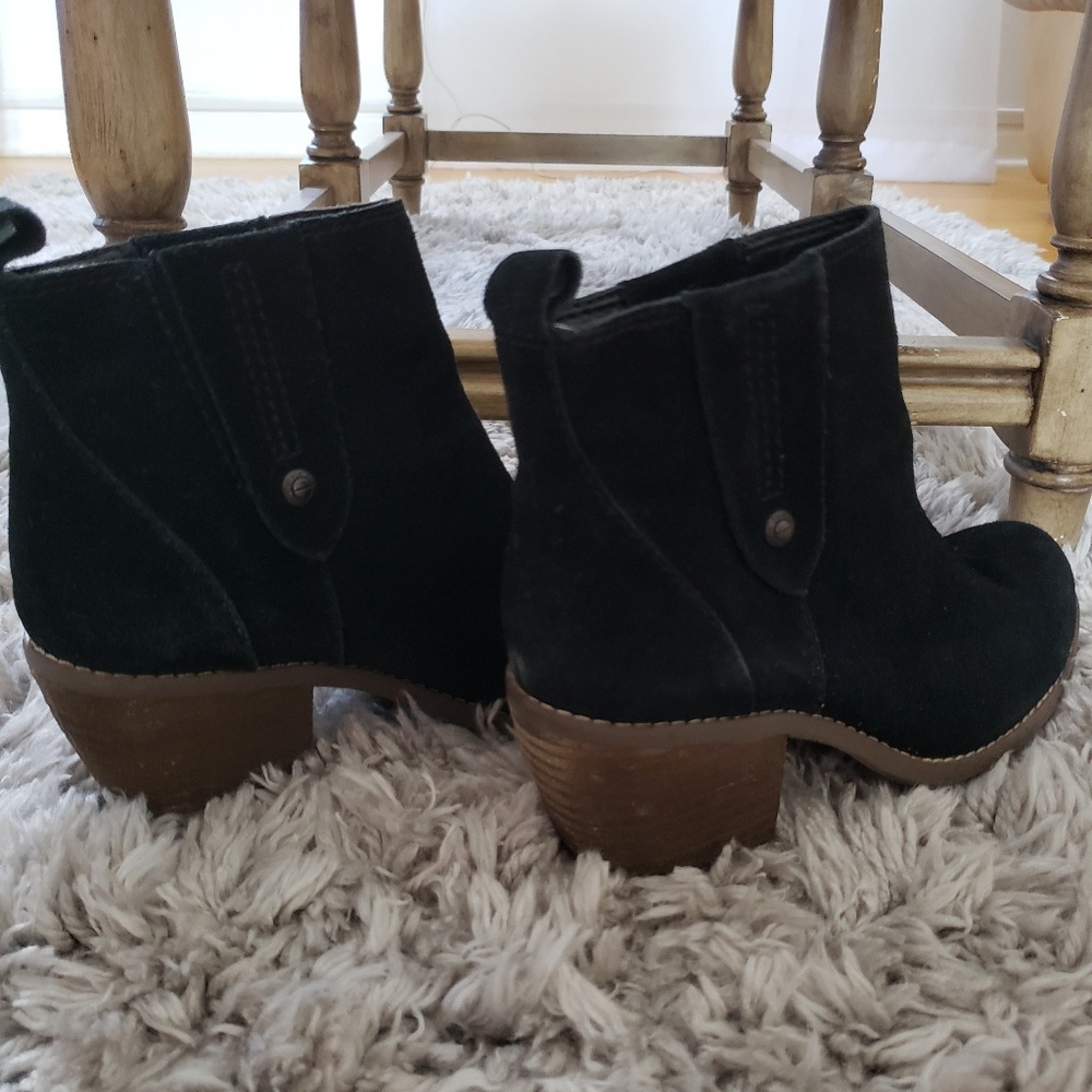 Suede Booties